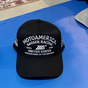 Black Racing Cap